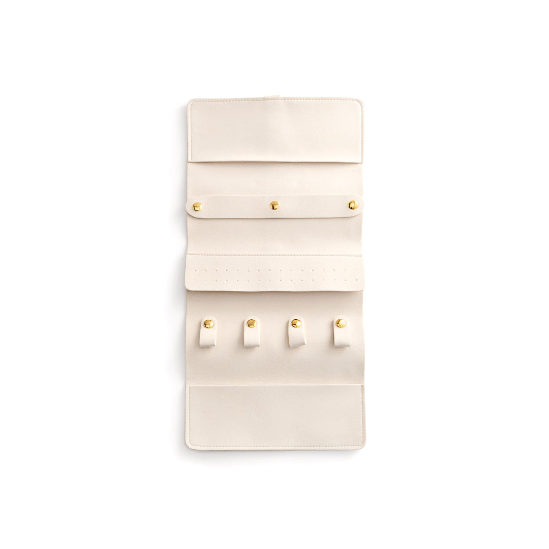 Jewelry Pouch Large Microfibre Open