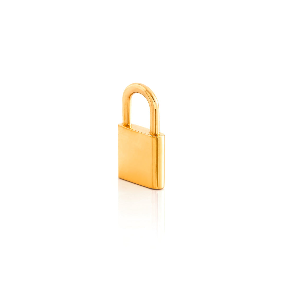 Nebu Gold 24kt Gold Locket Pendant Side View