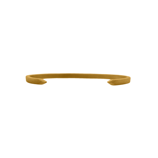 24Kt Gold Pointed Bangle