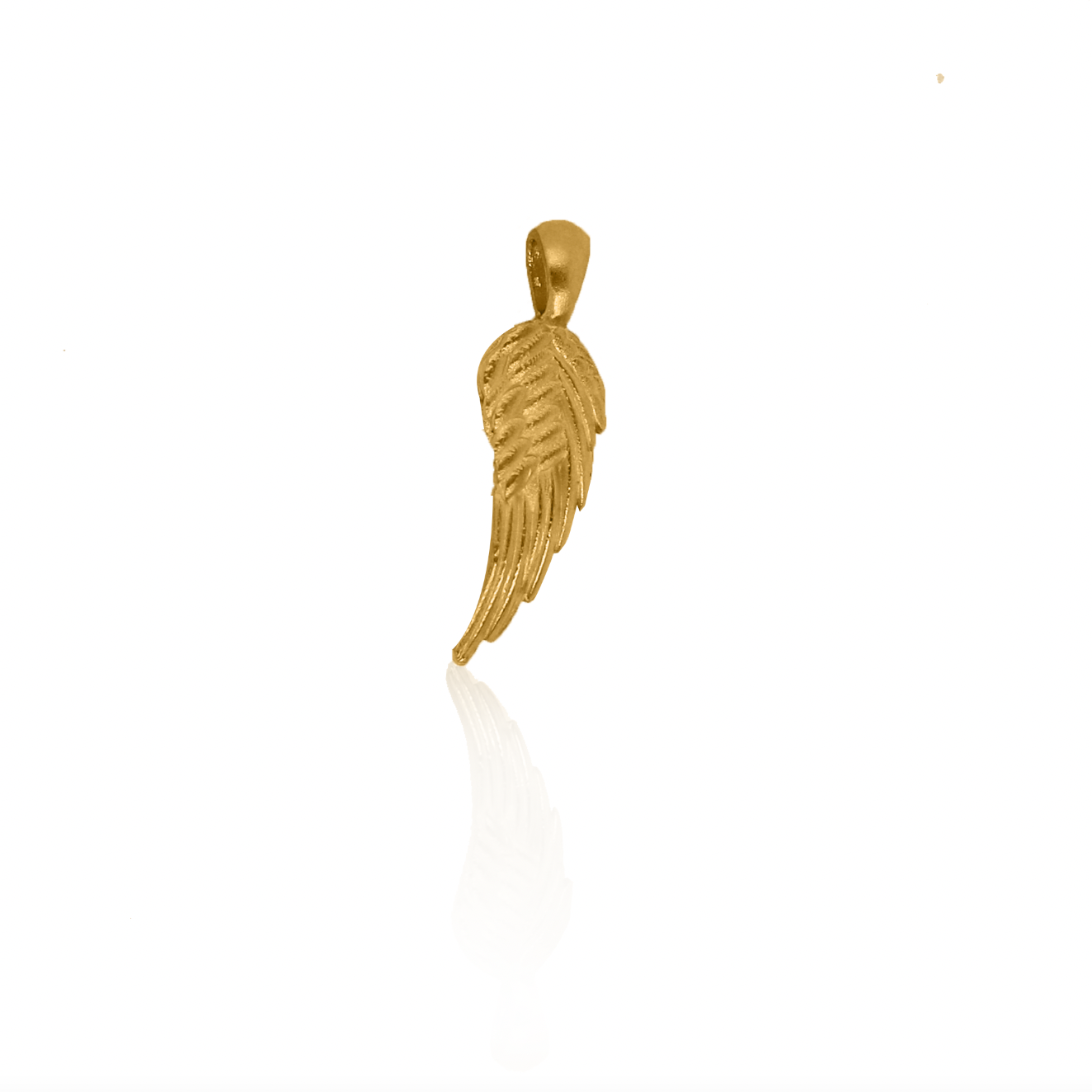 24K Angel Wing Pendant