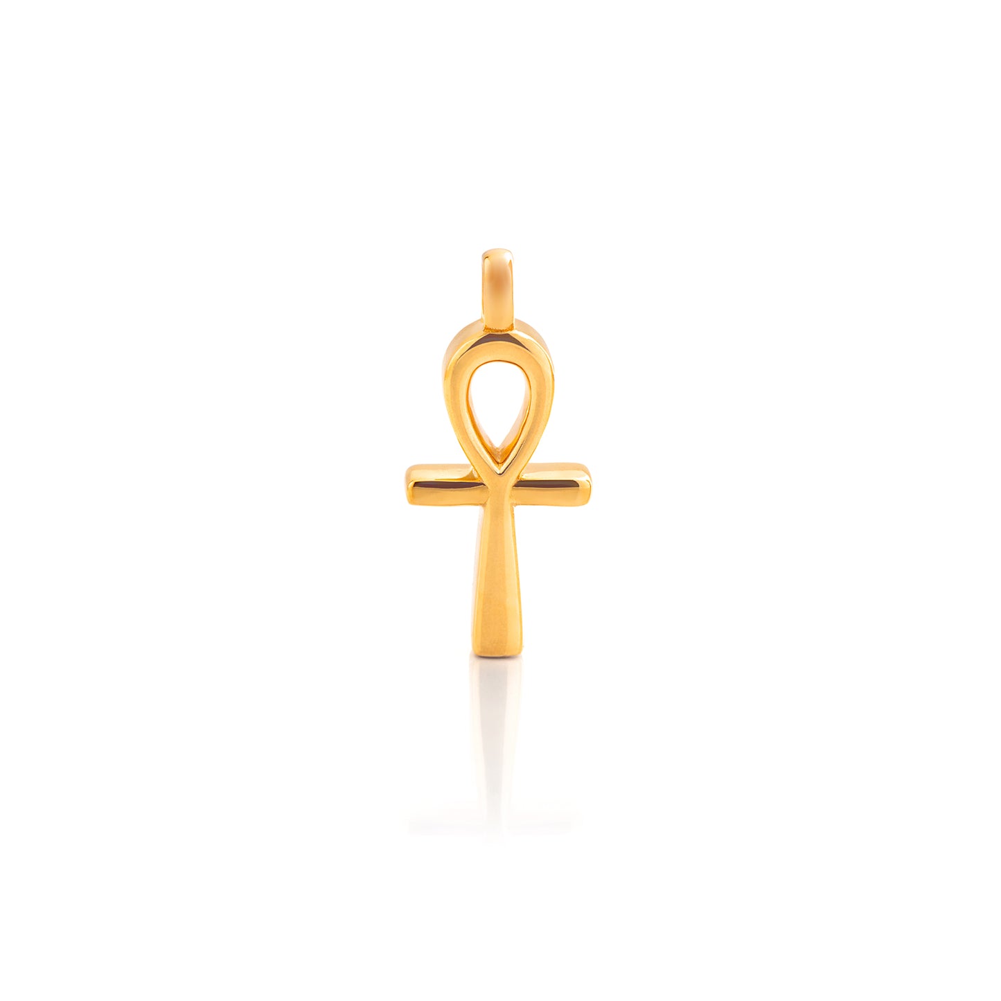 24Kt Gold Ankh Key Of Life Pendant