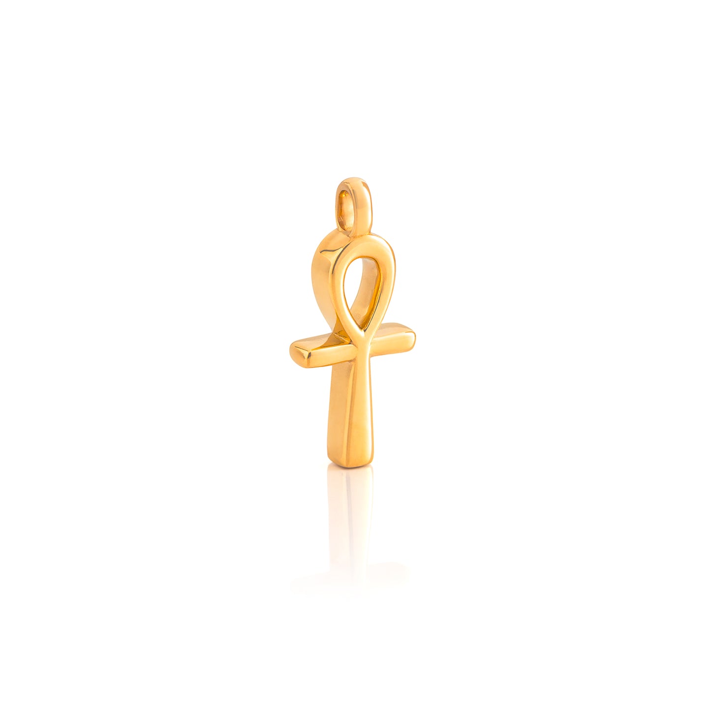 24Kt Gold Ankh Key Of Life Pendant