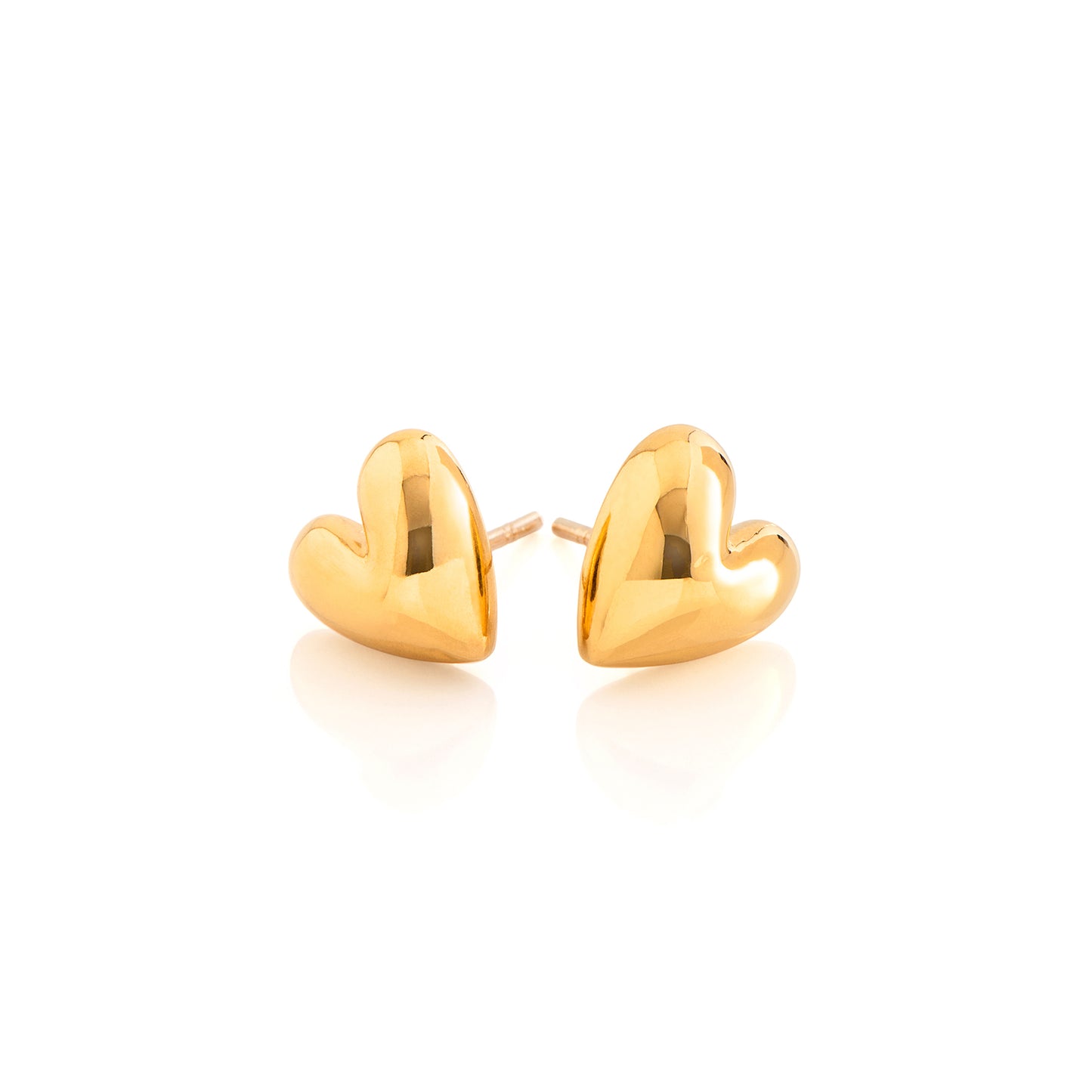 24Kt Gold Sweetheart Earrings