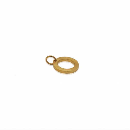 Nebu_Gold_24k_Gold_Eternity_Charm_Side_View