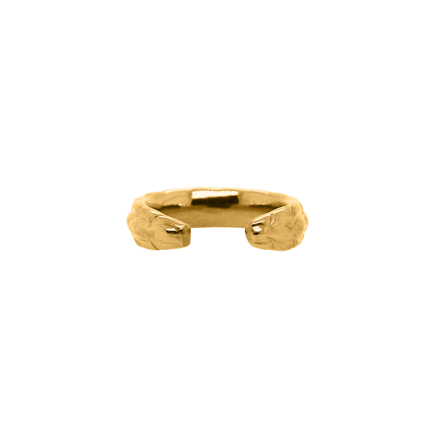 24Kt Gold Pangolin Ring