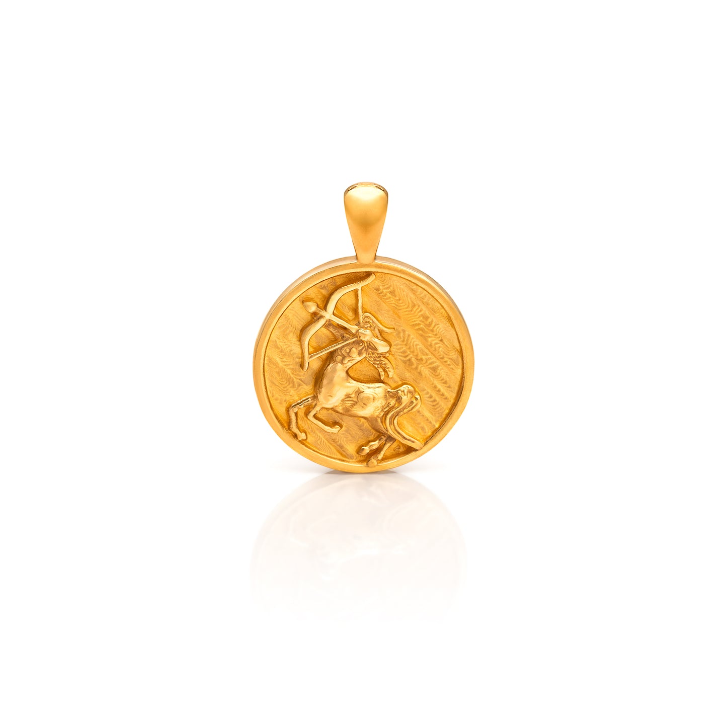 24Kt Gold Sagittarius Pendant