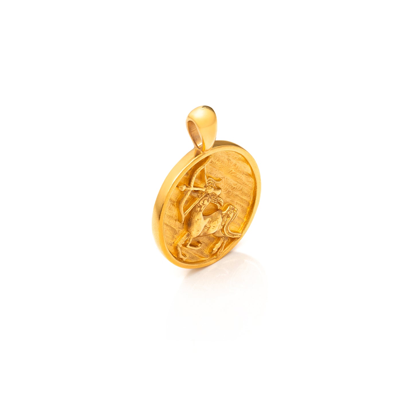 24Kt Gold Sagittarius Pendant