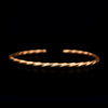Nebu Gold 24k Gold Bullion Twist Bangle Video