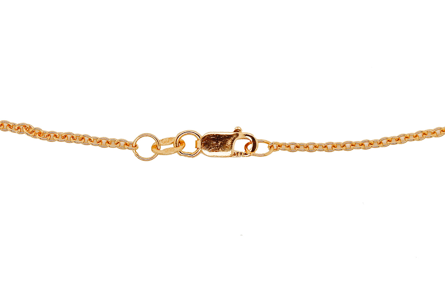 22Kt Gold Round Cable Chain Bracelet