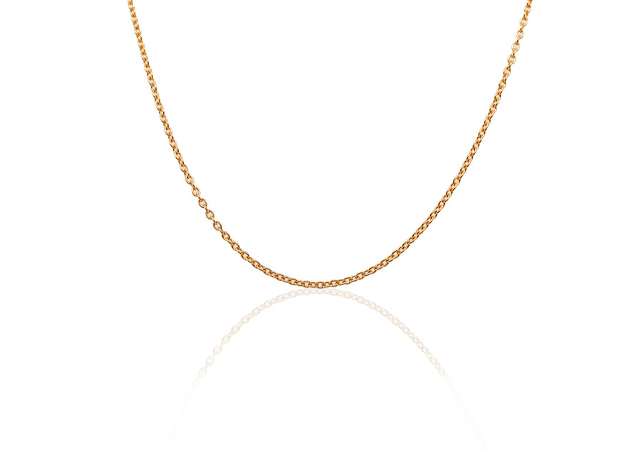 Round Cable Chain Necklace