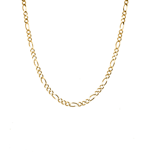 22Kt Gold Classic Figaro Chain