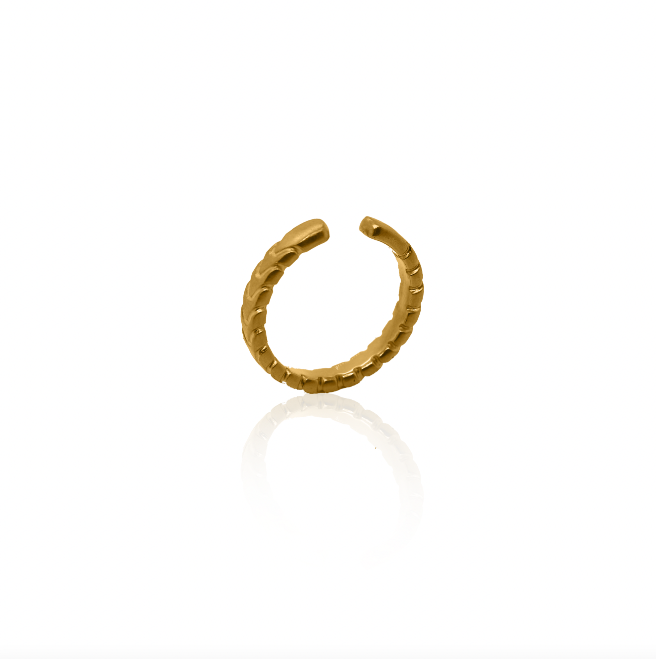 24Kt Gold Serpent Ring