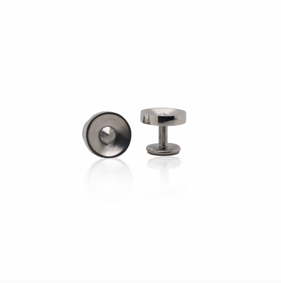 24Kt Platinum Propeller Point Cufflinks